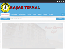 Tablet Screenshot of basaktermal.com